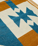 Canyon River Large Towel | Natural / Blue - Mick Tighe 4x4 & Outdoor - Pony Rider - BT38001R - Canyon River Large Towel | Natural / Blue