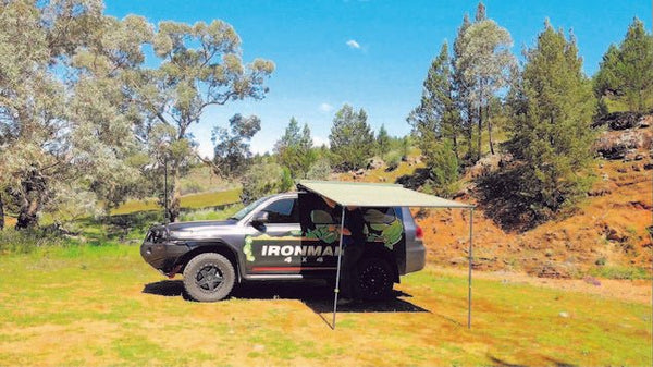 Instant Awning 2m (L) x 2.5m (Out) - Mick Tighe 4x4 & Outdoor-Ironman 4x4-IAWNING2M--Instant Awning 2m (L) x 2.5m (Out)