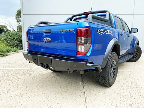 Rear Protection Towbar – Full Rear Bumper Replacement (60.3mm Bar) to suit Ford Ranger Raptor 9/2018+ - Mick Tighe 4x4 & Outdoor-Ironman 4x4-RTB069--Rear Protection Towbar – Full Rear Bumper Replacement (60.3mm Bar) to suit Ford Ranger Raptor 9/2018+