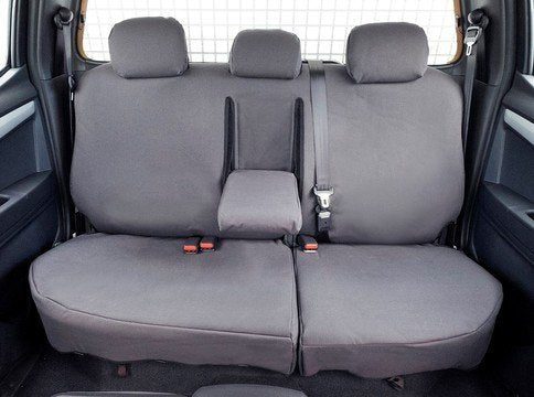 Seat Cover - Canvas Comfort - Rear to suit MITSUBISHI TRITON ML 7/2006 - 7/2009 & MN 8/2009 - 2015 - Mick Tighe 4x4 & Outdoor-Ironman 4x4-ICSC031R--Seat Cover - Canvas Comfort - Rear to suit MITSUBISHI TRITON ML 7/2006 - 7/2009 & MN 8/2009 - 2015
