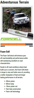 Suspension Kit - Medium - Foam Cell to suit Nissan Navara NP300 (Coil Springs) 2021+ - Mick Tighe 4x4 & Outdoor-Ironman 4x4-NISS058BKF--Suspension Kit - Medium - Foam Cell to suit Nissan Navara NP300 (Coil Springs) 2021+