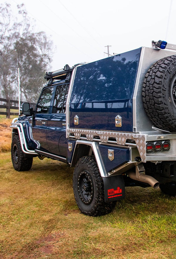 Dual Cab 79 Series | Norweld Tray Canopy - Mick Tighe 4x4 & Outdoor