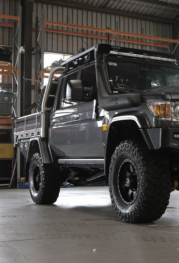 Graphite Dual Cab 79 Series | Norweld Deluxe Tray - Mick Tighe 4x4 & Outdoor