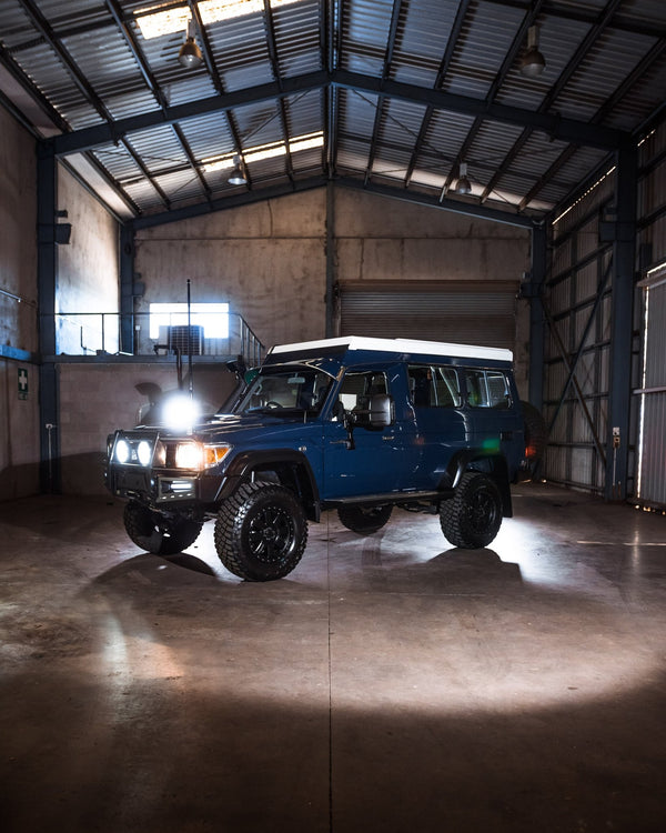 Project Bilby | Blue 78 Series on Portal Axles w/ Roof Conversion - Mick Tighe 4x4 & Outdoor