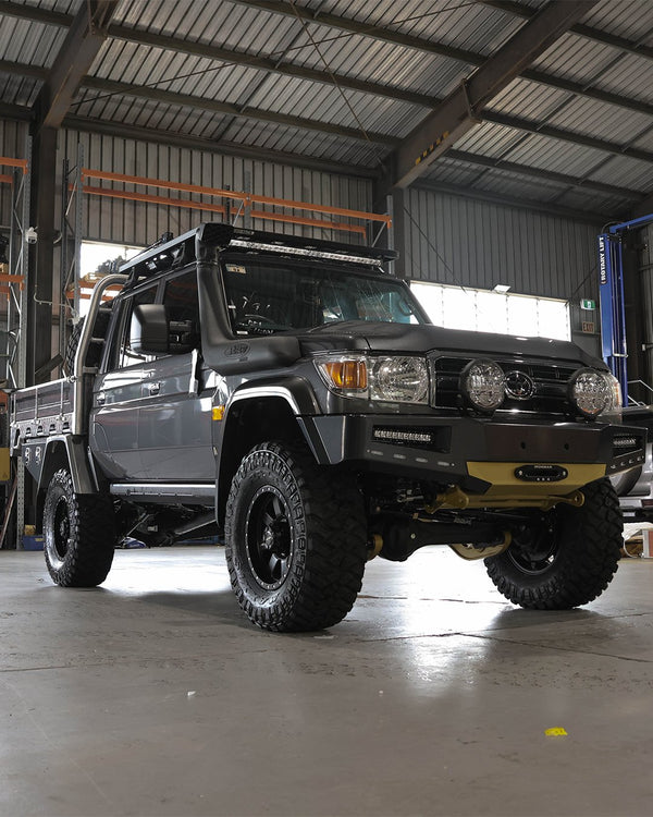 Project LC79LYF | JMACX Coil Conversion 4200Kg GVM Kit, Norweld Trey & MORE - Mick Tighe 4x4 & Outdoor