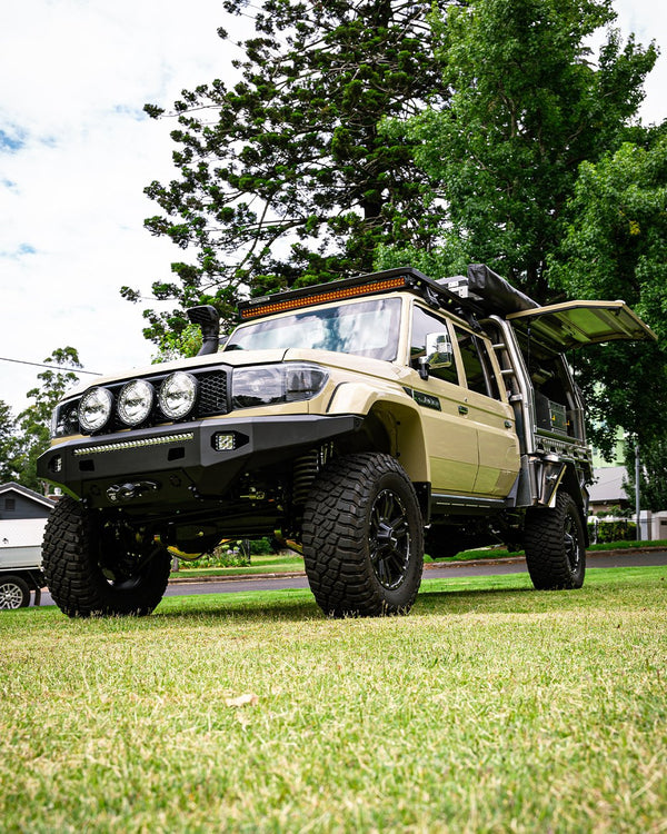Project Lucky Dragon | Armour Plated 79 Series Sent from U.A.E, Hybrid Driveline System, Shipped to North America. - Mick Tighe 4x4 & Outdoor