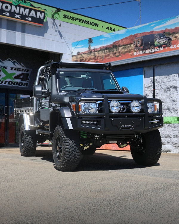 Project Outland 79 | Graphite Single Cab 79 Series Tourer Build feat. Portal Axles, Norweld Tray & more. - Mick Tighe 4x4 & Outdoor