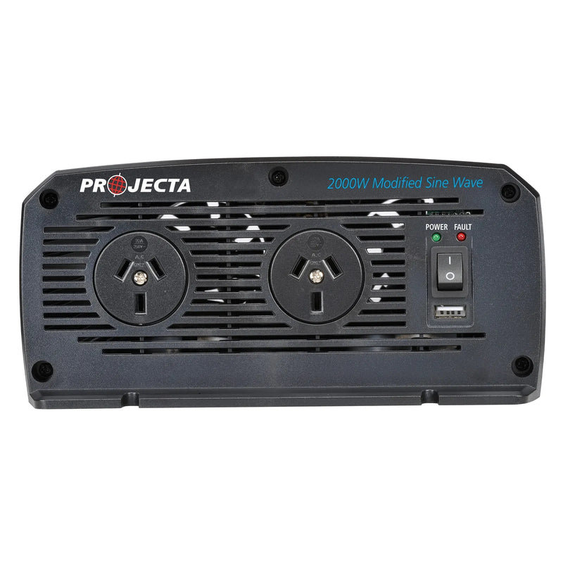 2000W 24V Modified Sine Wave Inverter - Mick Tighe 4x4 & Outdoor - Projecta - 2000W 24V Modified Sine Wave Inverter