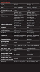 2100W 24V Pure Sine Wave Inverter - Mick Tighe 4x4 & Outdoor - Projecta - PW2100 - 24 - 2100W 24V Pure Sine Wave Inverter