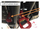 Recovery Point, Red - LandCruiser 70 Series Left Front [2812030]
