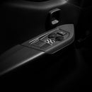 Back of 300 Series Armrest Switch Panel with slots for 12V Switches, Anderson Plugs & Accessory Sockets