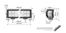 42 inch ST4K 80 LED Double Row Light Bar - Mick Tighe 4x4 & Outdoor - Stedi - LEDST4K - 42 - 80L - 42 inch ST4K 80 LED Double Row Light Bar
