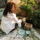 6 - Peice Camp Enamel Set | Mint - Mick Tighe 4x4 & Outdoor - Wandering Folk - WFEFSMI - 6 - Peice Camp Enamel Set | Mint