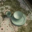 6 - Peice Camp Enamel Set | Mint - Mick Tighe 4x4 & Outdoor - Wandering Folk - WFEFSMI - 6 - Peice Camp Enamel Set | Mint