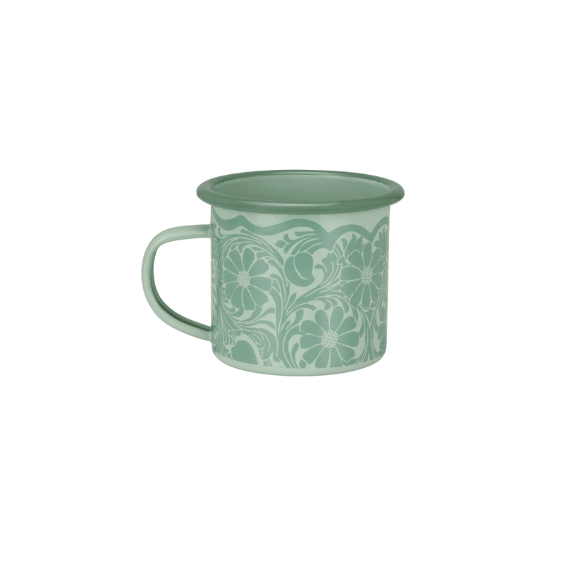 6 - Peice Camp Enamel Set | Mint - Mick Tighe 4x4 & Outdoor - Wandering Folk - WFEFSMI - 6 - Peice Camp Enamel Set | Mint