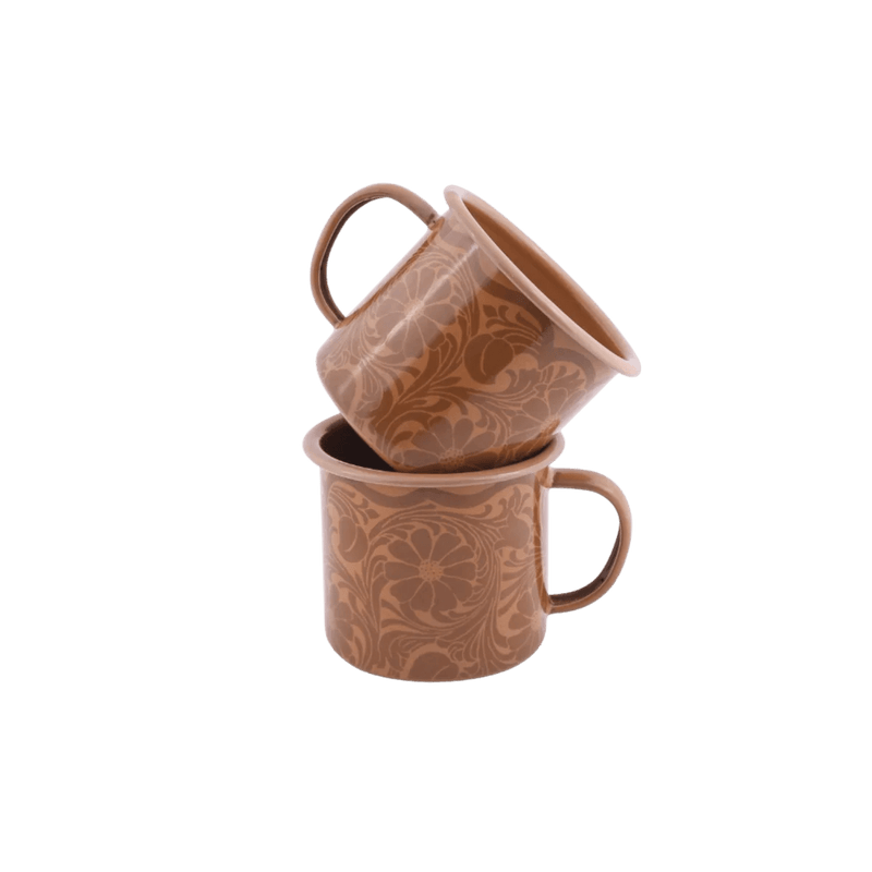 6 - Peice Camp Enamel Set | Tofee - Mick Tighe 4x4 & Outdoor - Wandering Folk - WFEFSTA - 6 - Peice Camp Enamel Set | Tofee