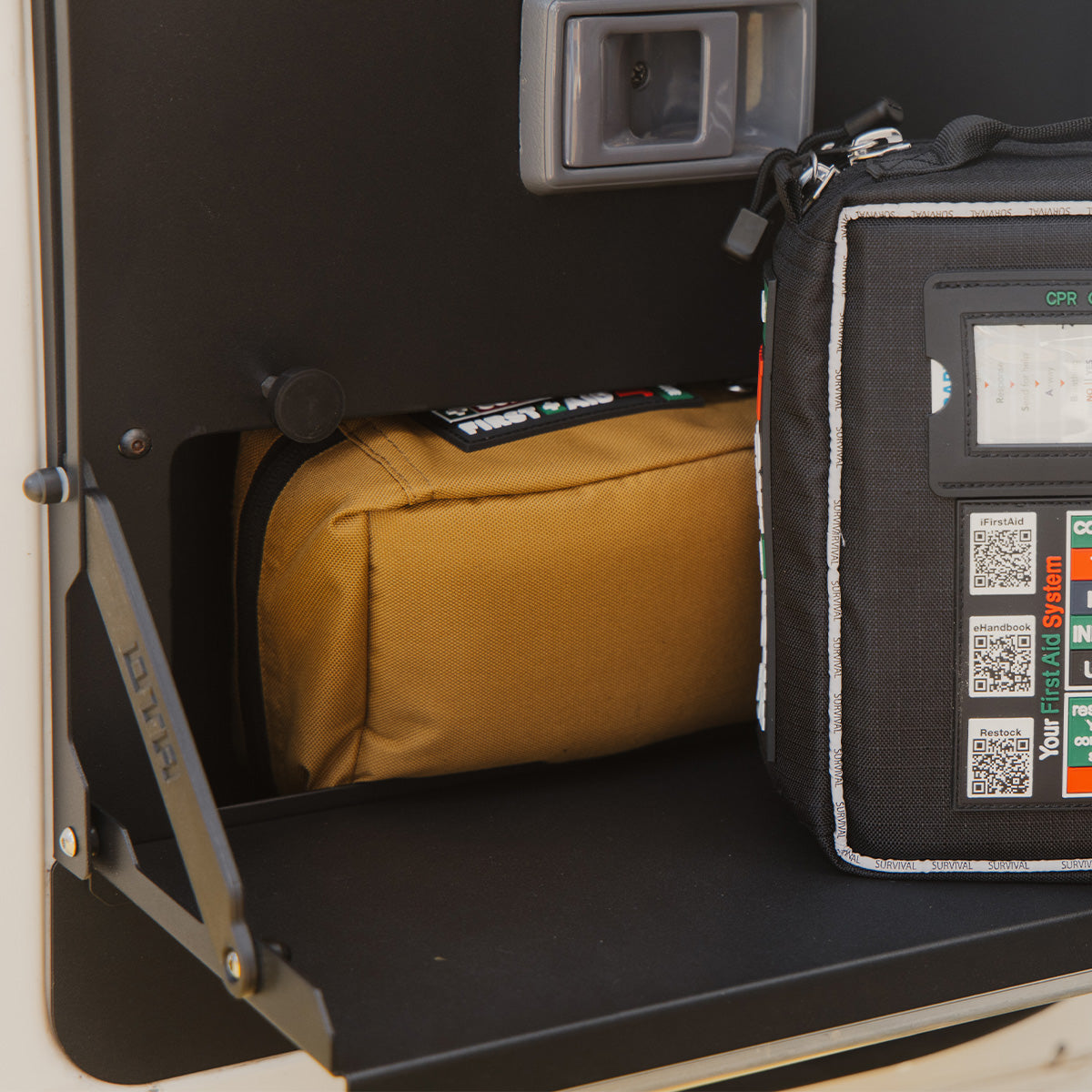 Troopy & 76 Series Rear Door Table | Left Hand Side