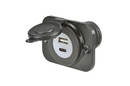 USB A + USB C Single Socket