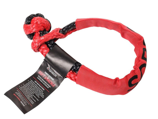 9,000KG SaberPro Soft Shackle with Sheath - Mick Tighe 4x4 & Outdoor - Saber Offroad - SBR - 9KSSB - 9,000KG SaberPro Soft Shackle with Sheath
