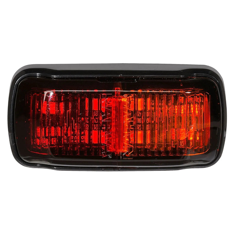 9–33 VOLT LED SIDE MARKER LAMP (RED/AMBER) WITH BLACK DEFLECTOR BASE AND 0.5M CABLE - Mick Tighe 4x4 & Outdoor - Narva - 96402 - 9–33 VOLT LED SIDE MARKER LAMP (RED/AMBER) WITH BLACK DEFLECTOR BASE AND 0.5M CABLE
