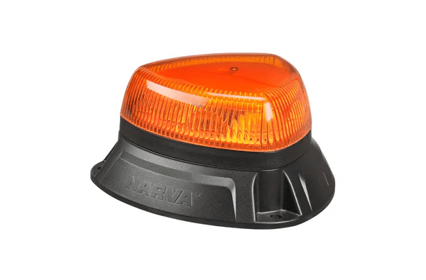 Aerotech® Low Profile Amber LED Strobe (Flange) - Mick Tighe 4x4 & Outdoor-Narva-85600A--Aerotech® Low Profile Amber LED Strobe (Flange)