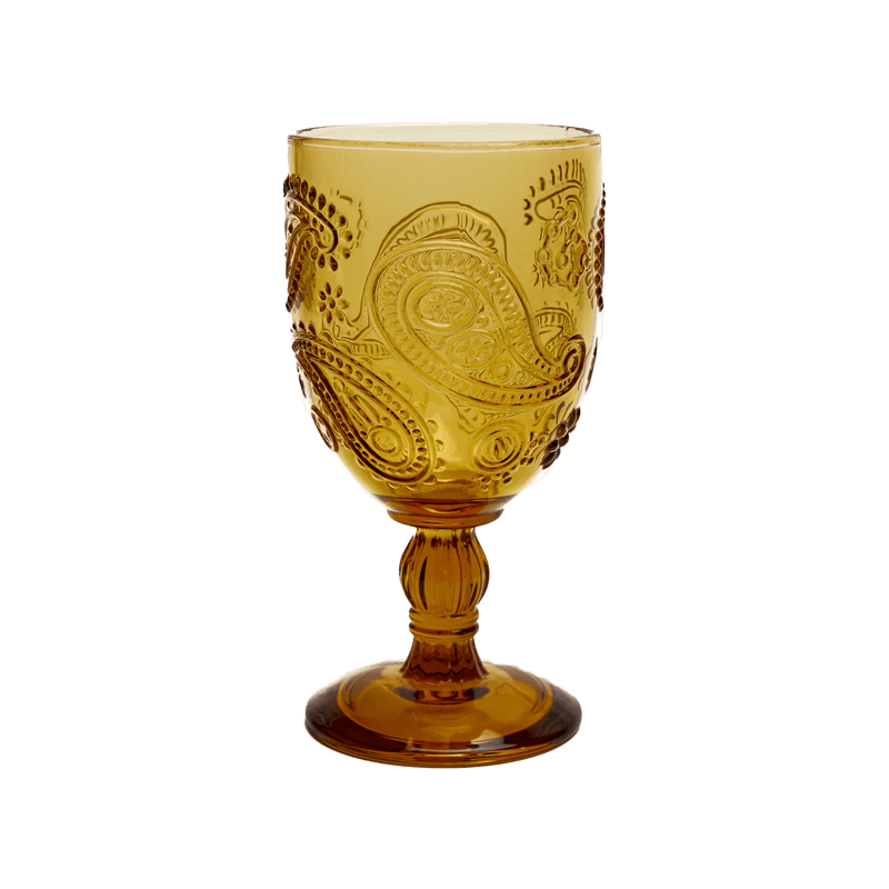 Amber Goblet Glass – Set of 2 - Mick Tighe 4x4 & Outdoor - Wandering Folk - WFWGA -  - Amber Goblet Glass – Set of 2