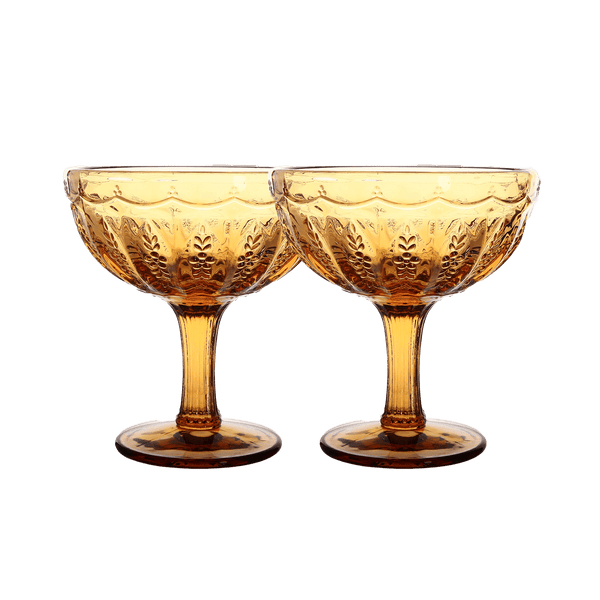 Amber Margarita Glass – Set of 2 - Mick Tighe 4x4 & Outdoor - Wandering Folk - WFWMA -  - Amber Margarita Glass – Set of 2