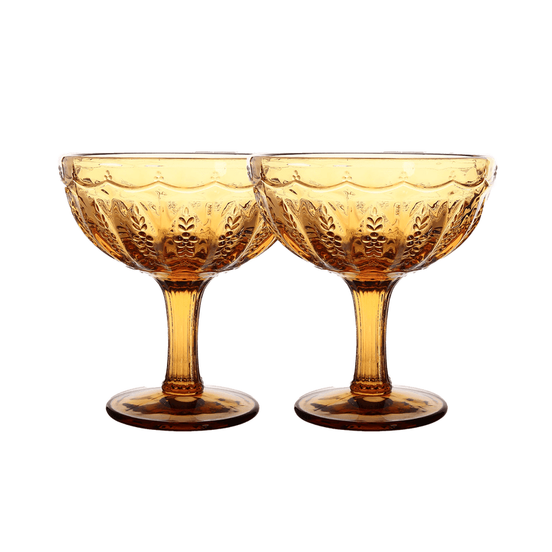 Amber Margarita Glass – Set of 2 - Mick Tighe 4x4 & Outdoor - Wandering Folk - WFWMA -  - Amber Margarita Glass – Set of 2