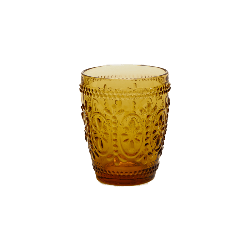 Amber Tumbler Glass – Set of 4 - Mick Tighe 4x4 & Outdoor - Wandering Folk - WFTA -  - Amber Tumbler Glass – Set of 4