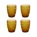Amber Tumbler Glass – Set of 4 - Mick Tighe 4x4 & Outdoor - Wandering Folk - WFTA -  - Amber Tumbler Glass – Set of 4