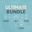 Beach Soul 8L Shower, Holder, Mat & Bag Combo - Mick Tighe 4x4 & Outdoor - Beach Soul - SHOWERB2 -  - Beach Soul 8L Shower, Holder, Mat & Bag Combo