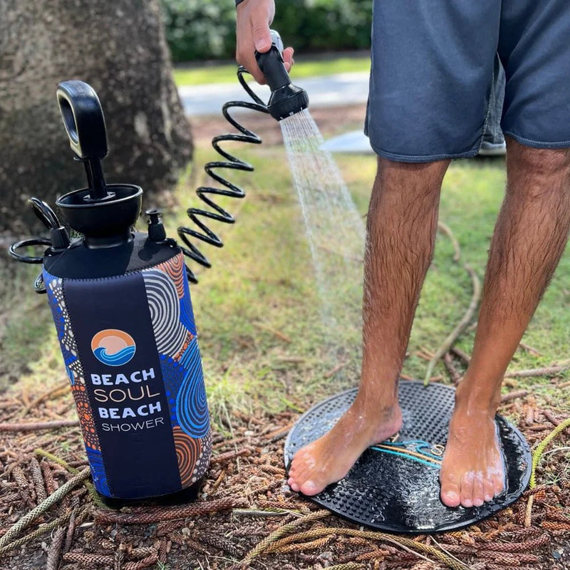 Beach Soul Bag 'n' Mat - Mick Tighe 4x4 & Outdoor - Beach Soul - SHOWER MAT - Beach Soul Bag 'n' Mat