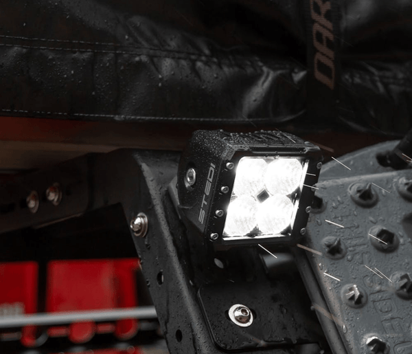 Black Edition C4 LED Cube Light (Flood) - Mick Tighe 4x4 & Outdoor - Stedi - LEDWORK - C4 - FLOOD - Black Edition C4 LED Cube Light (Flood)