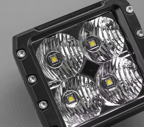 Black Edition C4 LED Cube Light (Flood) - Mick Tighe 4x4 & Outdoor - Stedi - LEDWORK - C4 - FLOOD - Black Edition C4 LED Cube Light (Flood)