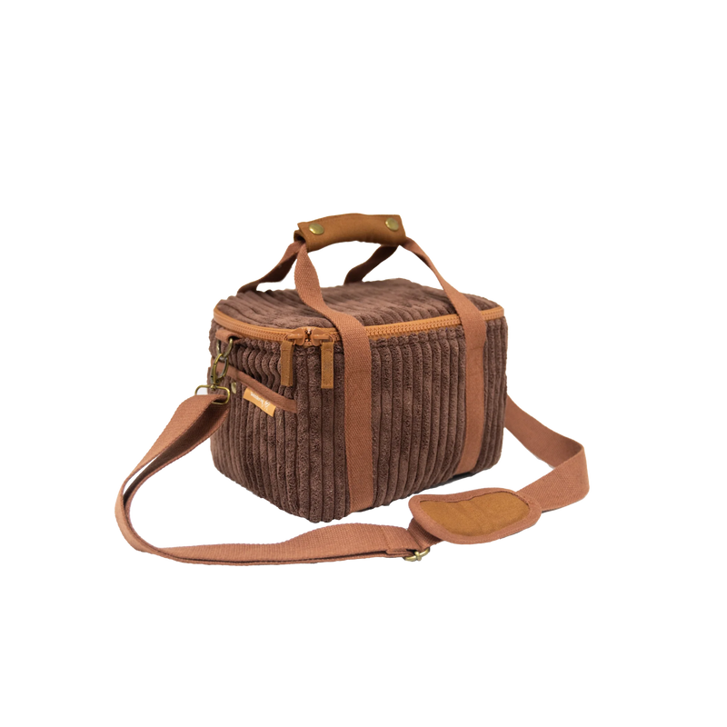 Cord Cooler Bag Mini – Chocolate - Mick Tighe 4x4 & Outdoor - Wandering Folk - WFCBMCCH -  - Cord Cooler Bag Mini – Chocolate