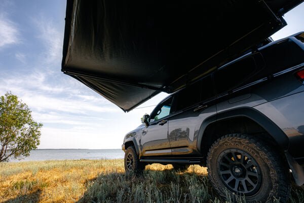 Deltawing 180* Awning | 2.1m - Mick Tighe 4x4 & Outdoor - Ironman 4x4 - IAWN180023 - Deltawing 180* Awning | 2.1m