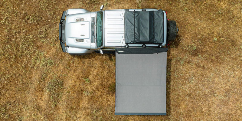 Deltawing 90* Awning | 2.5m - Mick Tighe 4x4 & Outdoor - Ironman 4x4 - IAWNINGXT2.5M - Deltawing 90* Awning | 2.5m
