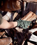 Fire's Up Heat Resistant Gloves | Duffle Green - Mick Tighe 4x4 & Outdoor - Pony Rider - GV33001R - Fire's Up Heat Resistant Gloves | Duffle Green