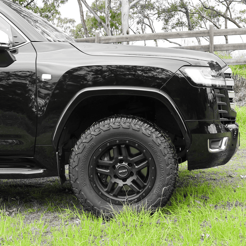 Flare & Mudflap Kit to suit Sahara ZX 300 Series Toyota LandCruiser - Mick Tighe 4x4 & Outdoor - Overland Tourers Australia - OTA - K300FL13 - Flare & Mudflap Kit to suit Sahara ZX 300 Series Toyota LandCruiser