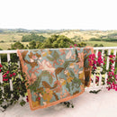 Flora Throw – Regular (Apricot) - Mick Tighe 4x4 & Outdoor - Wandering Folk - WFWTFAL -  - Flora Throw – Regular (Apricot)