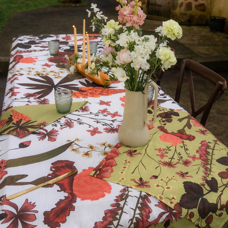 Flourish Tea Towel – Matcha - Mick Tighe 4x4 & Outdoor - Wandering Folk - WFTTFM -  - Flourish Tea Towel – Matcha