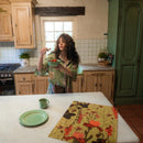 Flourish Tea Towel – Matcha - Mick Tighe 4x4 & Outdoor - Wandering Folk - WFTTFM -  - Flourish Tea Towel – Matcha