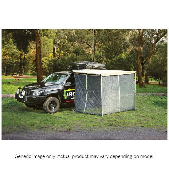 Flyscreen room for Ironman 4x4 2.5M Instant Awning - Mick Tighe 4x4 & Outdoor - Ironman 4x4 - IAWNING005NET - Flyscreen room for Ironman 4x4 2.5M Instant Awning