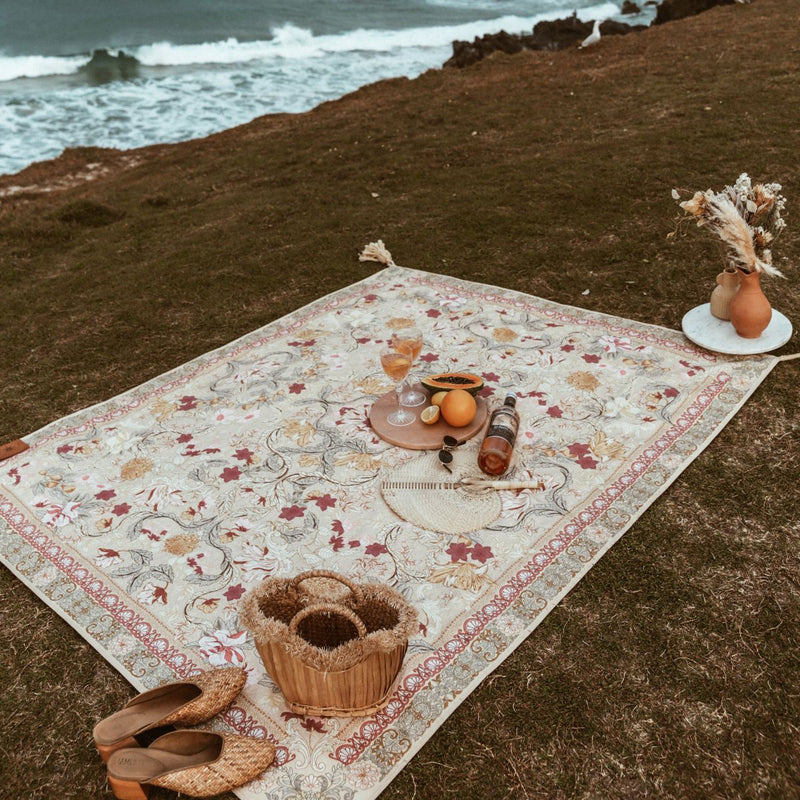 Forest Picnic Rug – Pastel - Mick Tighe 4x4 & Outdoor - Wandering Folk - WFPFPR-R -  - Forest Picnic Rug – Pastel