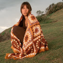 Granny Square Throw – Chai - Mick Tighe 4x4 & Outdoor - Wandering Folk - WFWTGC -  - Granny Square Throw – Chai