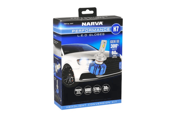 H7 12/24V Gen III LED Performance Globe Kit - Mick Tighe 4x4 & Outdoor-Narva-18447--H7 12/24V Gen III LED Performance Globe Kit