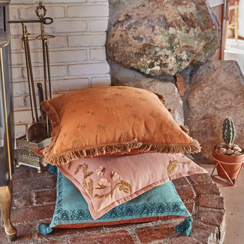 Hemp Cushion Cover – Pecan - Mick Tighe 4x4 & Outdoor - Wandering Folk - WFCCDP -  - Hemp Cushion Cover – Pecan