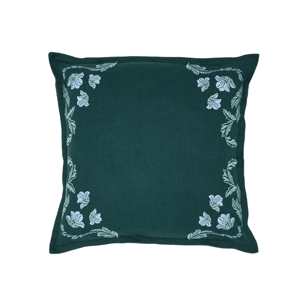 Hemp Cushion Cover – Teal - Mick Tighe 4x4 & Outdoor - Wandering Folk - WFCCFTT -  - Hemp Cushion Cover – Teal