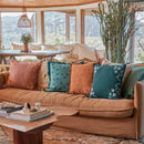 Hemp Cushion Cover – Teal - Mick Tighe 4x4 & Outdoor - Wandering Folk - WFCCFTT -  - Hemp Cushion Cover – Teal