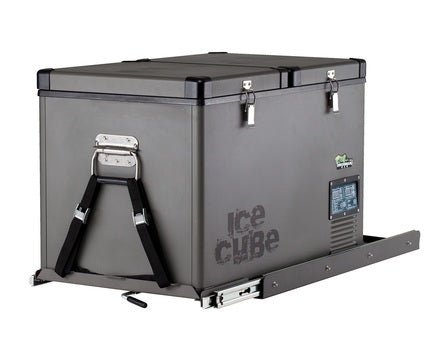 Ironman 4x4 Fridge Slide - 65L, 74L - Inc. 4 x Straps - Mick Tighe 4x4 & Outdoor - Ironman 4x4 - IFRIDGESLIDE002 - Ironman 4x4 Fridge Slide - 65L, 74L - Inc. 4 x Straps